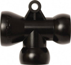Loc-Line - 1/2" Hose Inside Diam, Coolant Hose T-Fitting - For Use with Loc-Line Modular Hose System, 20 Pieces - USA Tool & Supply