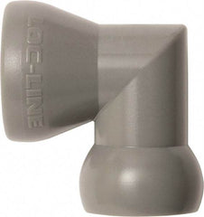 Loc-Line - 1/2" Hose Inside Diam, Coolant Hose Elbow - For Use with Loc-Line Modular Hose System, 20 Pieces - USA Tool & Supply