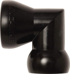 Loc-Line - 1/2" Hose Inside Diam, Coolant Hose Elbow - For Use with Loc-Line Modular Hose System, 20 Pieces - USA Tool & Supply