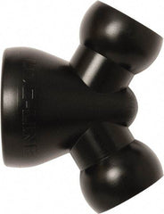 Loc-Line - 1/2" Hose Inside Diam, Coolant Hose Y-Reducer - For Use with Loc-Line Modular Hose System, 20 Pieces - USA Tool & Supply