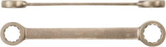 Ampco - 1-3/16" x 1-1/4" 12 Point Box Wrench - Double End, Aluminum Bronze, Plain Finish - USA Tool & Supply