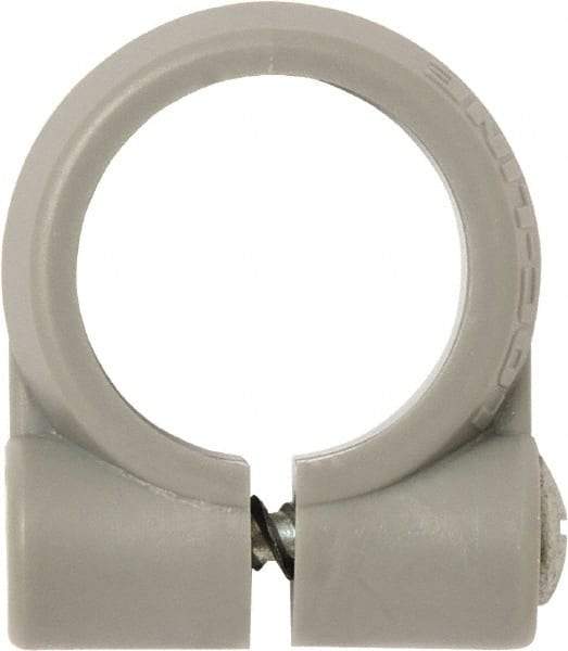 Loc-Line - Unthreaded, 1/4" Hose Inside Diam, Coolant Hose Element Clamp - For Use with 1/4" Loc-Line Modular Hose System, 20 Pieces - USA Tool & Supply