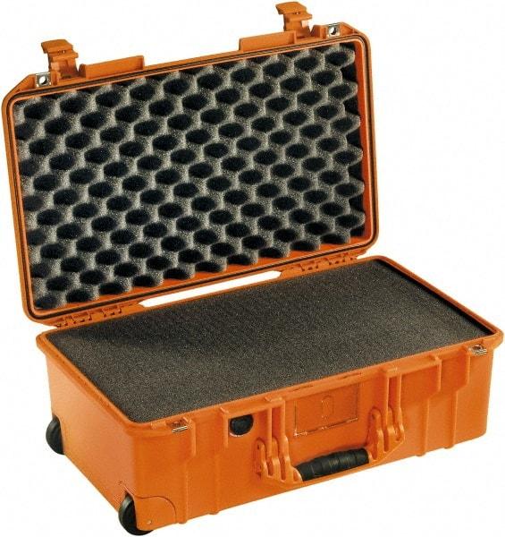Pelican Products, Inc. - 13-31/32" Wide x 8-63/64" High, Aircase w/Foam - Orange - USA Tool & Supply