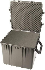Pelican Products, Inc. - 26-1/2" Wide x 25-1/4" High, Cube Case - Black, Polypropylene - USA Tool & Supply