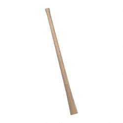 Made in USA - 36" Long Replacement Handle for Railroad/Clay Pick - 3" Eye Length x 2" Eye Width, Hickory, 5 & Up Lb Capacity, Material Grade Type A - USA Tool & Supply