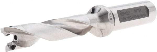 Iscar - 0.512" to 0.528" Diam, 5xD, 2.56" Max Depth, 5/8" Shank Diam, 5.14" OAL, Replaceable-Tip Drill - FCP, ICK, ICK-2M, ICM, ICP, iCP-2M Insert, 92819580 Toolholder, Series SumoCham - USA Tool & Supply