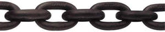 CM - 7/32" Welded Alloy Chain - 2,100 Lb Capacity, Grade 80, 800' Long, Alloy Steel, Self-Colored Finish - USA Tool & Supply