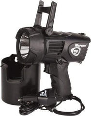 Streamlight - White LED Bulb, 550 Lumens, Spotlight/Lantern Flashlight - Black Plastic Body, 4 C Alkaline Batteries Not Included - USA Tool & Supply