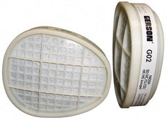 Gerson - White Cartridge - Series Signature Select, Protects Against Acid Gas - USA Tool & Supply