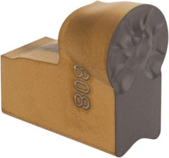 Iscar - TAGB840 Grade IC808 Carbide Turning Insert - TiAlN/AlTiN/TiN Finish, 60° Irregular, 4mm Corner Radius - USA Tool & Supply
