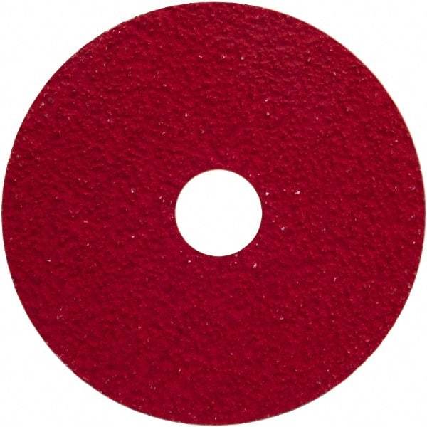 Norton - 7" Diam 7/8" Hole 50 Grit Fiber Disc - Coarse Grade, Ceramic Alumina - USA Tool & Supply