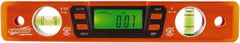 SAVAGE by SWANSON - Magnetic 9" Long 2 Vial Torpedo Level - Aluminum, Orange - USA Tool & Supply