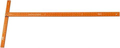 SAVAGE by SWANSON - 48" Blade Length, 20" Base Length Aluminum Square - USA Tool & Supply