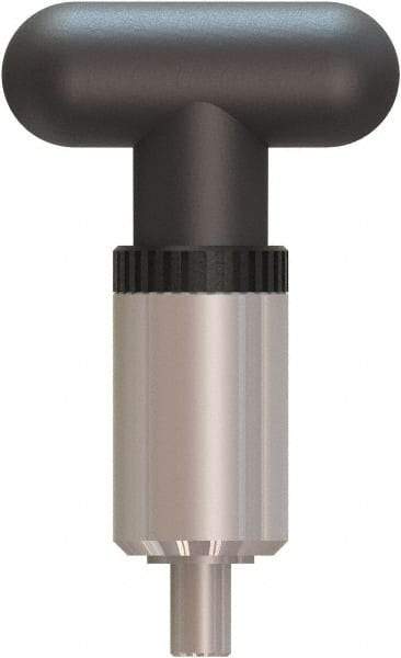 Made in USA - 5/16" Pin Diam, 0.61" Usable Length, T Handle Quick Release Pin - 3.79" OAL - USA Tool & Supply