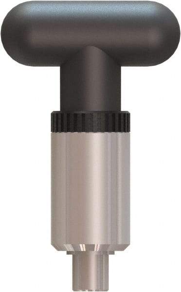 Made in USA - 1/2" Pin Diam, 0.57" Usable Length, T Handle Quick Release Pin - 4" OAL - USA Tool & Supply