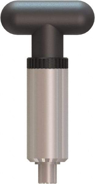 Value Collection - 1/2" Pin Diam, 0.57" Usable Length, T Handle Quick Release Pin - 4.65" OAL - USA Tool & Supply
