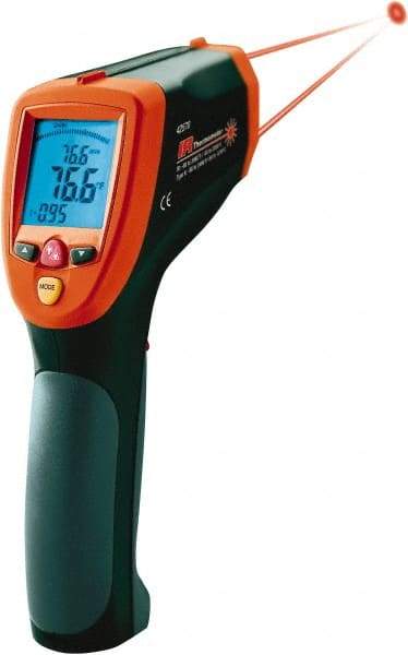 Extech - -50 to 2200°C (-58 to 3992°F) Infrared Thermometer - 50:1 Distance to Spot Ratio - USA Tool & Supply