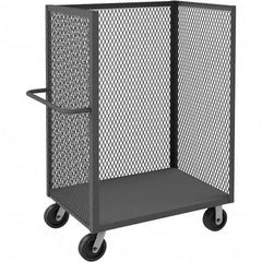 Durham - 2,000 Lb Capacity 1-Shelf 3-Sided Mesh Truck - USA Tool & Supply