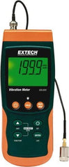 Extech - 10Hz to 1kHz (mm), LCD Vibration Meter Datalogger - 6 AA Batteries - USA Tool & Supply