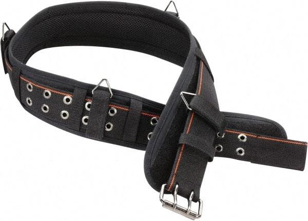 Ergodyne - 25 to 32" Waist Tool Belt - Gray, Polyester - USA Tool & Supply