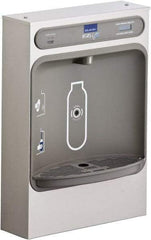 ELKAY - 8 GPH Cooling Capacity Surface Mount Water Cooler & Fountain - Bottle Filling, 20 to 105 psi, 0.20 hp, Stainless Steel - USA Tool & Supply