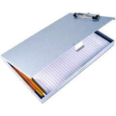 12″ Long x 8-1/2″ Wide Recycled Aluminum Clip Board Gray