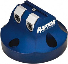 Raptor Workholding - 3/8" Jaw Width, 3" High x 4.97" Wide Dovetail Vise - For Use with 4 & 5 Axis Workholding Systems - USA Tool & Supply