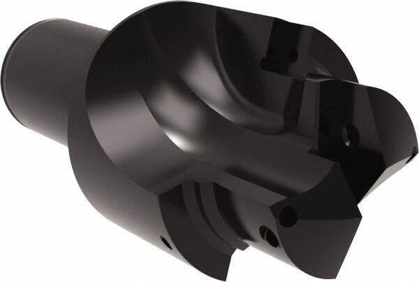 Allied Machine and Engineering - AND10050, MS 33649, SAE AS5202 Standard, 1-7/8-12, 24 Tube Dash Number, 60° Porting Angle, 1.898" Pilot Diam, 1-1/2" Shank Diam, Indexable Spade Blade Insert Porting Tool - 2 Porting Inserts, 5-7/8" Overall Length - USA Tool & Supply