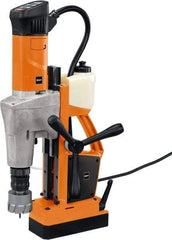 Fein - 3/4" Chuck, 2" Travel, Portable Magnetic Drill Press - 120-240 & 260-520 RPM, 1300 Watts - USA Tool & Supply