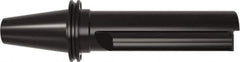 Allied Machine and Engineering - 10" Max Drill Depth, 3.5xD, 2.6" Diam, Indexable Insert Drill - 3 Inserts, CAT50 Taper Shank - USA Tool & Supply