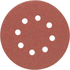 Porter-Cable - 5" Diam, 40 Grit, Aluminum Oxide Hook & Loop Disc - Coarse Grade, Coated, C Weight Paper Backing, - USA Tool & Supply