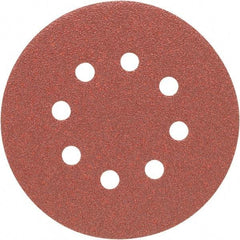Porter-Cable - 5" Diam, 180 Grit, Aluminum Oxide Hook & Loop Disc - Very Fine Grade, Coated, C Weight Paper Backing, - USA Tool & Supply