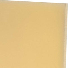Made in USA - 1/4" Thick x 24" Wide x 2' Long, Polyurethane Sheet - Natural, 75D Hardness, ±0.015 Tolerance - USA Tool & Supply