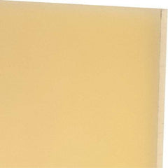 Made in USA - 1/4" Thick x 12" Wide x 1' Long, Polyurethane Sheet - Natural, 75D Hardness, ±0.015 Tolerance - USA Tool & Supply