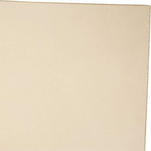 Made in USA - 1/8" Thick x 24" Wide x 1' Long, Polyurethane Sheet - Natural, 90A Hardness, ±0.010 Tolerance - USA Tool & Supply