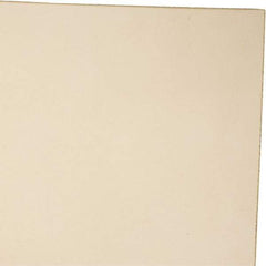 Made in USA - 1/8" Thick x 24" Wide x 1' Long, Polyurethane Sheet - Natural, 90A Hardness, ±0.010 Tolerance - USA Tool & Supply
