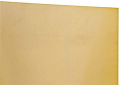 Made in USA - 1/4" Thick x 24" Wide x 1' Long, Polyurethane Sheet - Natural, 90A Hardness, ±0.015 Tolerance - USA Tool & Supply