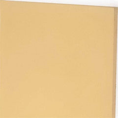 Made in USA - 3/16" Thick x 12" Wide x 1' Long, Polyurethane Sheet - Natural, 95A Hardness, ±0.010 Tolerance - USA Tool & Supply