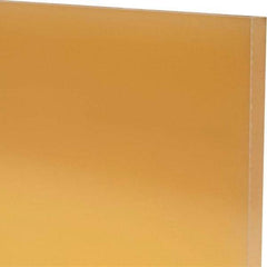 Made in USA - 3/8" Thick x 24" Wide x 1' Long, Polyurethane Sheet - Natural, 95A Hardness, ±0.015 Tolerance - USA Tool & Supply