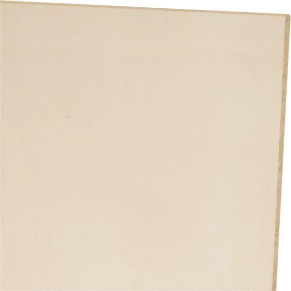 Made in USA - 1/8" Thick x 48" Wide x 4' Long, Polyurethane Sheet - Natural, 60A Hardness, ±0.010 Tolerance - USA Tool & Supply