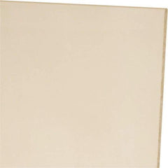Made in USA - 1/8" Thick x 48" Wide x 4' Long, Polyurethane Sheet - Natural, 60A Hardness, ±0.010 Tolerance - USA Tool & Supply