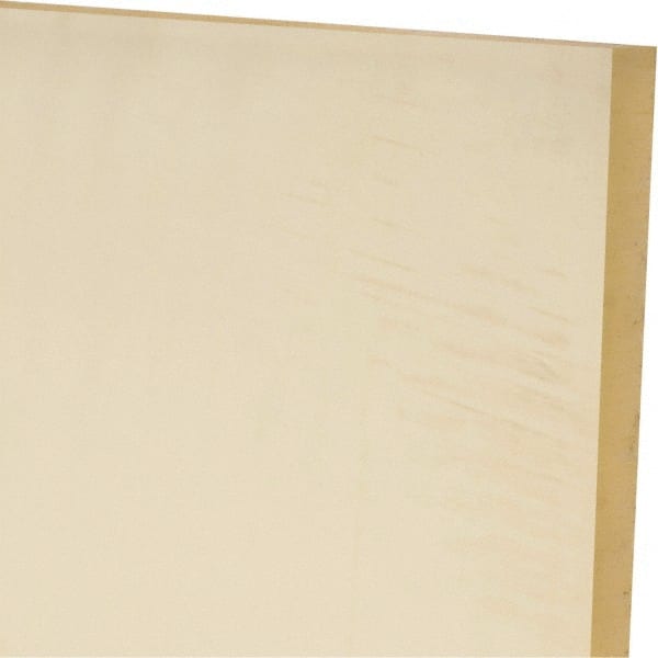 Made in USA - 2' x 24" x 3/8" Natural (Color) Polyurethane Sheet - USA Tool & Supply