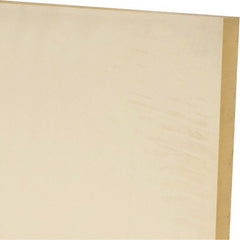 Made in USA - 2' x 24" x 3/8" Natural (Color) Polyurethane Sheet - USA Tool & Supply
