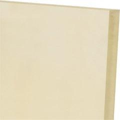Made in USA - 2' x 24" x 1/2" Natural (Color) Polyurethane Sheet - USA Tool & Supply