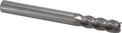 Accupro - 5/8", 4 Flute, Single End, Solid Carbide, 0.06" Corner Radius End Mill - 6" OAL, 40° Helix, Right Hand Flute, 2" LOC, Right Hand Cut - USA Tool & Supply