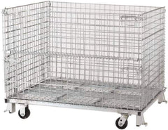 Nashville Wire - 40" Deep, Rectangular Steel Wire Basket - 36" High - USA Tool & Supply