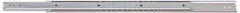 Sugatsune - 26" Slide Length, 19" Travel Length, Stainless Steel Ball Bearing Slide - 59 Lb Capacity at Full Extension - USA Tool & Supply