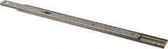 Sugatsune - 16" Slide Length, 12" Travel Length, Stainless Steel Ball Bearing Slide - 94 Lb Capacity at Full Extension - USA Tool & Supply