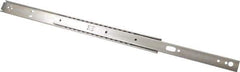 Sugatsune - 18" Slide Length, 13" Travel Length, Stainless Steel Ball Bearing Slide - 90 Lb Capacity at Full Extension - USA Tool & Supply