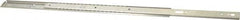 Sugatsune - 22" Slide Length, 16" Travel Length, Stainless Steel Ball Bearing Slide - 74 Lb Capacity at Full Extension - USA Tool & Supply